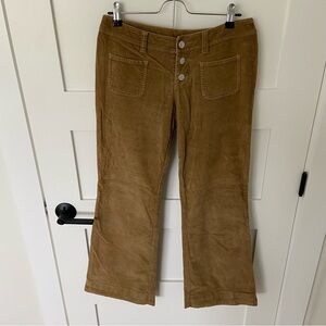 Talula Brown Flare Corduroy Pants